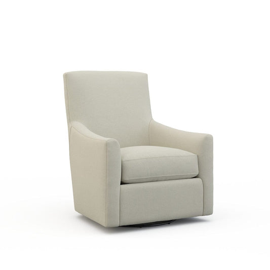 Lillian August - Spencer Swivel Chair in Limestone-Gray - U161-C3-Limestone-Gray view 1