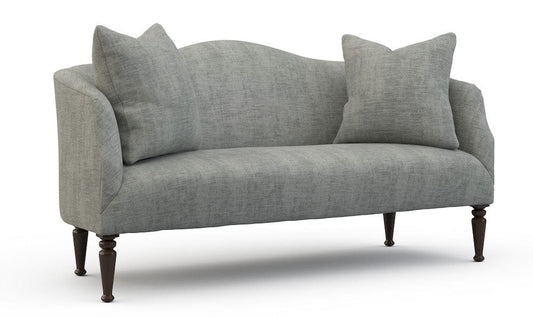 Lillian August - Stevie Settee in Castine-Grey - LA5105L-Castine-Grey view 1