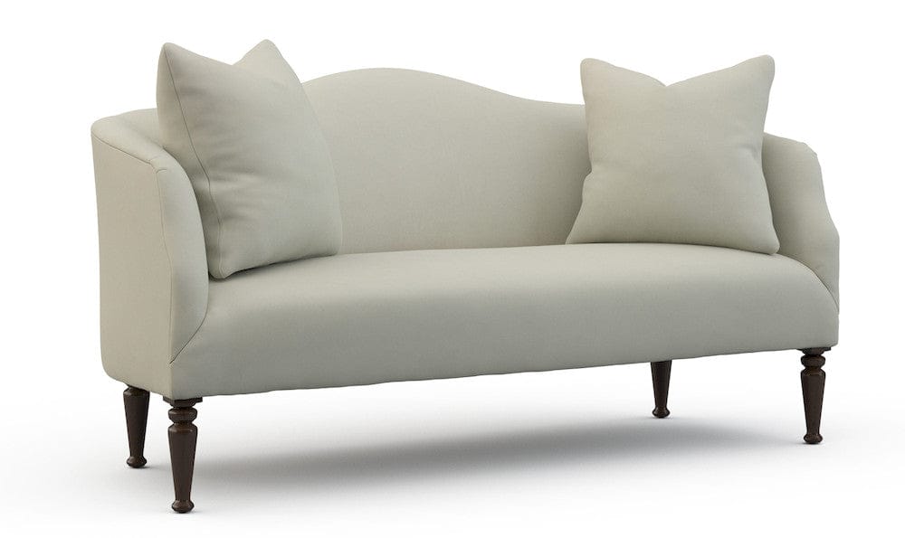 Lillian August - Stevie Settee in Limestone-Gray - LA5105L-Limestone-Gray view 1