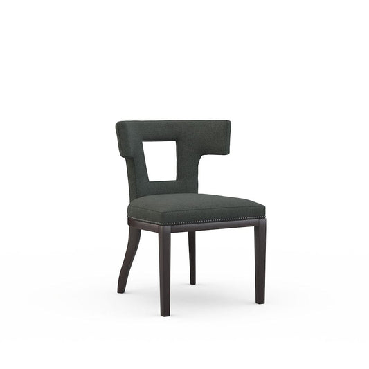 Lillian August - Thanos Chair in Cristo-Charcoal - LA3107AC-Cristo-Charcoal view 1