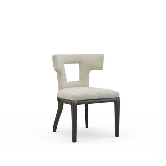 Lillian August - Thanos Chair in Limestone-Gray - LA3107AC-Limestone-Gray view 1