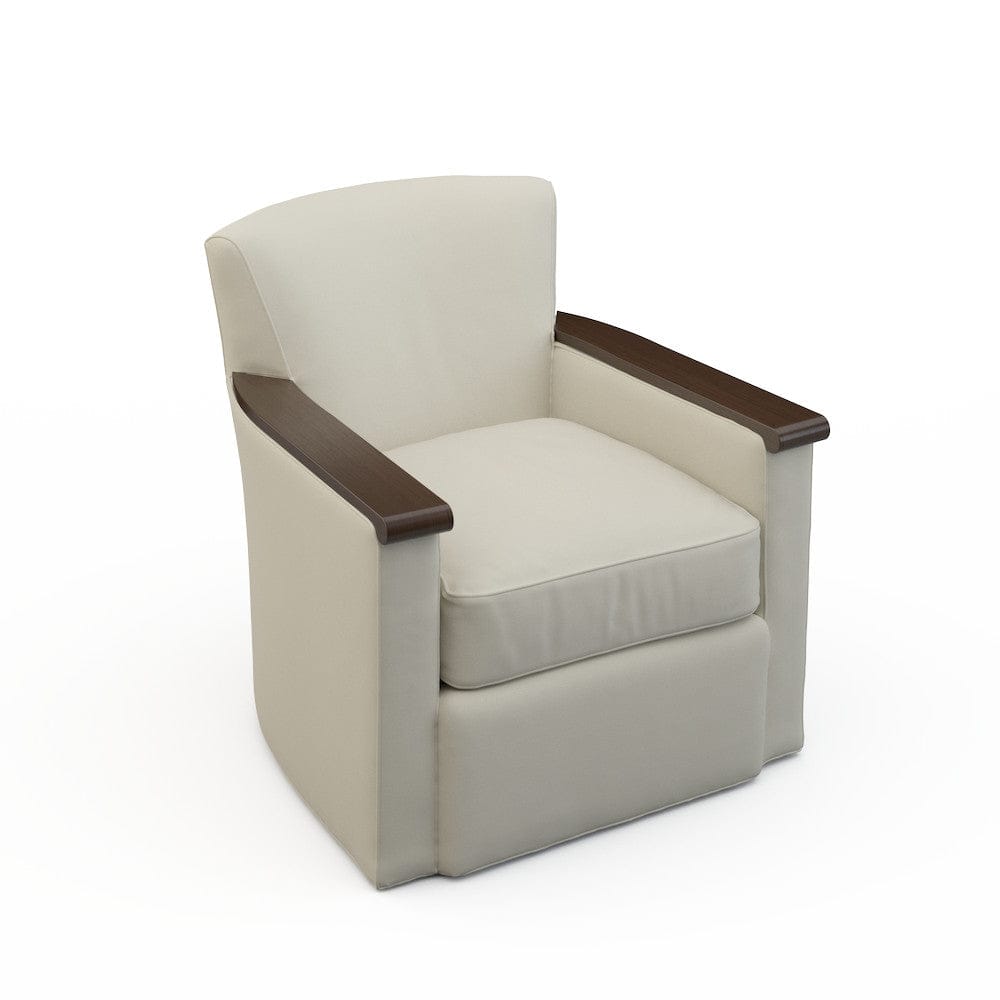 Lillian August - Wesley Swivel Chair in Cristo-Natural - LA7158C-Cristo-Natural view 1