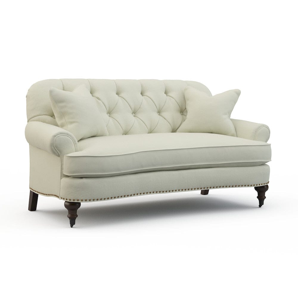 Lillian August - Wyatt Sofa in Heather-White - LA7012S-Heather-White view 1
