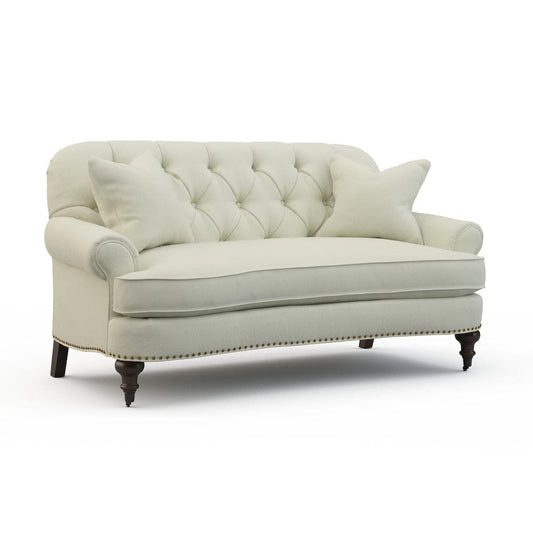 Lillian August - Wyatt Sofa in Heather-White - LA7012S-Heather-White view 1