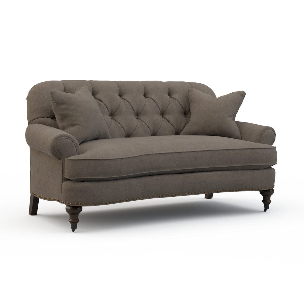 Lillian August - Wyatt Sofa in Limestone-Charcoal - LA7012S-Limestone-Charcoal view 1