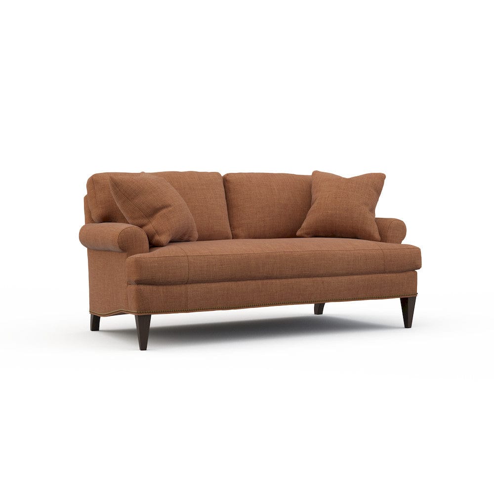 Lillian August - Yates Mid Sofa in Crystal-Orange - LA7119M-Crystal-Orange view 1