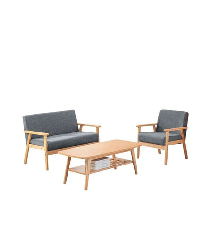 Lilola Home - Bahamas Coffee Table Loveseat Chair Set - 88873-TLC veiw 1