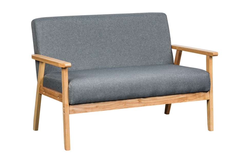 Lilola Home - Bahamas Gray Loveseat - 88873 veiw 3