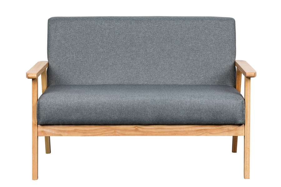 Lilola Home - Bahamas Gray Loveseat - 88873 veiw 4