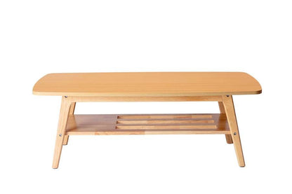 Lilola Home - Bahamas Natural Light Oak Coffee Table - 98873 veiw 2