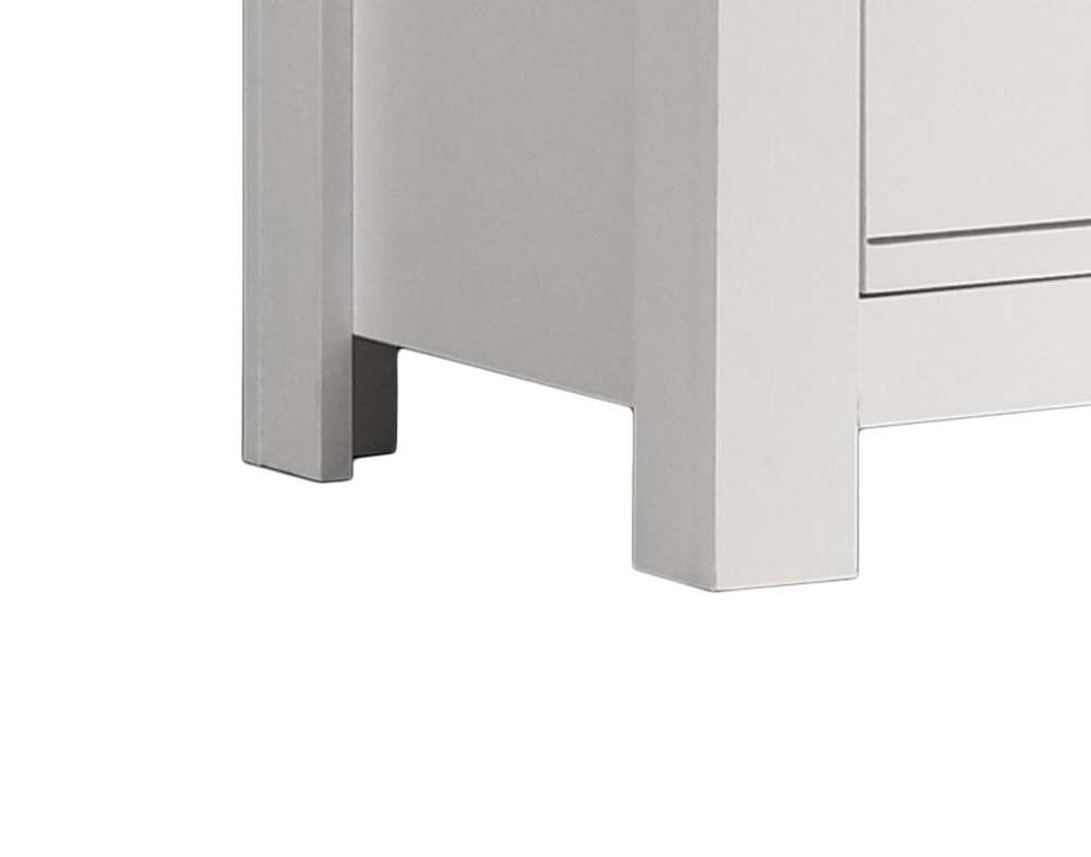 Lilola Home - Cassini White 2-Drawer Nightstand Bedside Table - 58901NS veiw 5