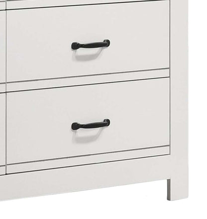 Lilola Home - Cassini White 6-Drawer Dresser - 58901DR veiw 4