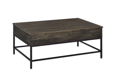 Lilola Home - Cliff MDF Brown Lift Top Coffee Table  - 98042 veiw 3