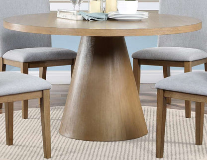 Lilola Home - Delphine - Oak Finish 52in Wide Dining Table - 30020 veiw 1