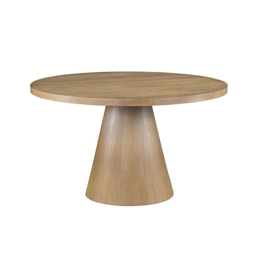 Lilola Home - Delphine - Oak Finish 52in Wide Dining Table - 30020 veiw 2