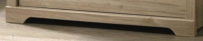 Lilola Home - Elara 32"W Light Oak Finish 4-Drawer Chest with Black Handles - 58906CH view 7