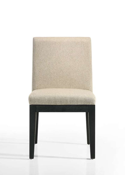 Lilola Home Jasper (Set of 2) Beige Contemporary Fabric Dining Chair - 30016-C veiw 3