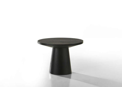 Lilola Home - Jasper Ebony Black 22in Round End Table - 98045 veiw 1