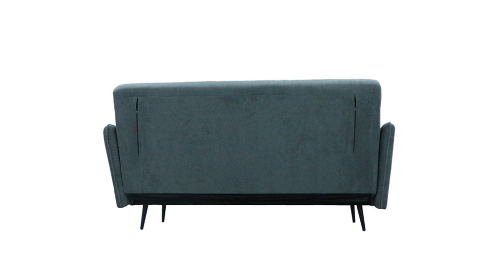 Lilola Home - Lawson 61inW Gray Fabric Convertible Loveseat Sleeper with Pillows in Gray - 82997 veiw 12