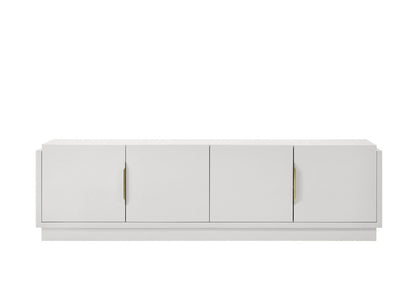 Lilola Home - Palmer 70inW White 4-Door TV Stand-97034 veiw 2