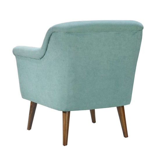 Lilola Home - Shelby Aquamarine Teal Woven Fabric Oversized Armchair - 88867TL veiw 2