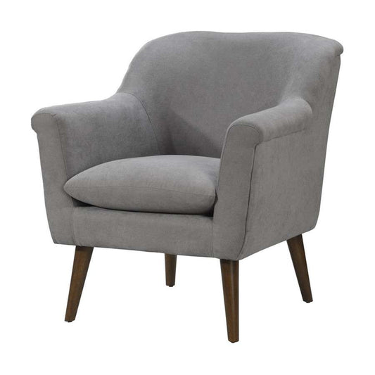 Lilola Home - Shelby Steel Gray Woven Fabric Oversized Armchair - 88867MG veiw 1