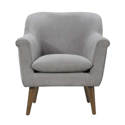 Lilola Home - Shelby Steel Gray Woven Fabric Oversized Armchair - 88867MG veiw 3