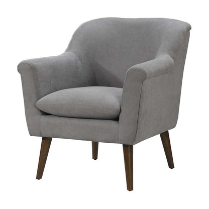 Lilola Home - Shelby Steel Gray Woven Fabric Oversized Armchair - 88867MG veiw 4