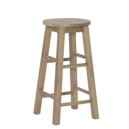Linon Home Decor - 24 Inches Counter Stool Grey Wash - CS251GWASH01U veiw 1