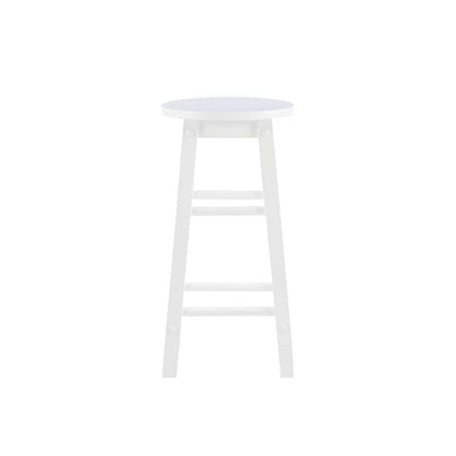Linon Home Decor - 24 Inches Counter Stool White - CS251WHT01U veiw 3