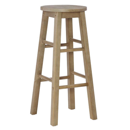 Linon Home Decor - 29 Inches Barstool Grey Wash - BS251GWASH01U veiw 1