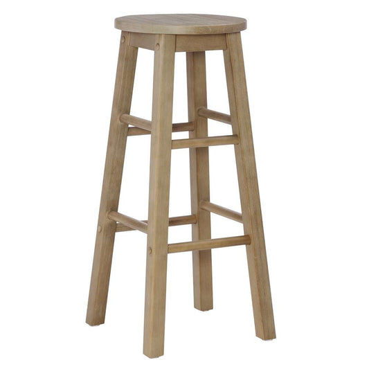Linon Home Decor - 29 Inches Barstool Grey Wash - BS251GWASH01U veiw 1