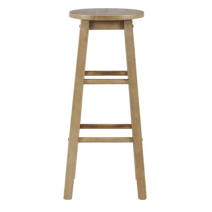 Linon Home Decor - 29 Inches Barstool Grey Wash - BS251GWASH01U veiw 2
