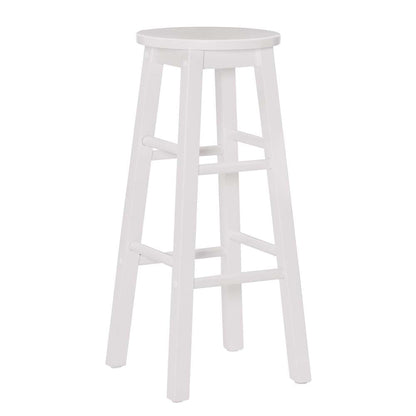 Linon Home Decor - 29 Inches Barstool White - BS251WHT01U veiw 1