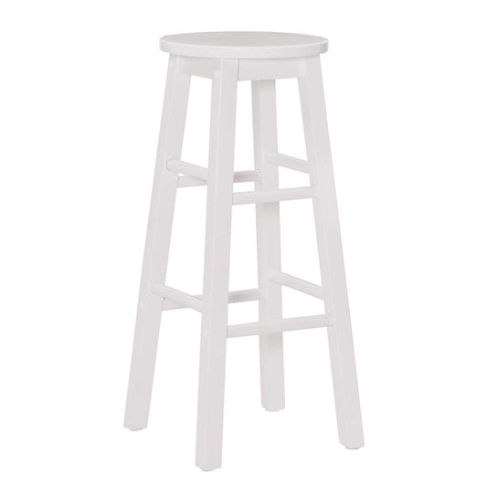 Linon Home Decor - 29 Inches Barstool White - BS251WHT01U veiw 1