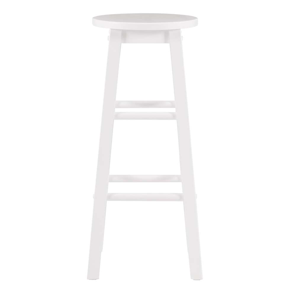 Linon Home Decor - 29 Inches Barstool White - BS251WHT01U veiw 2