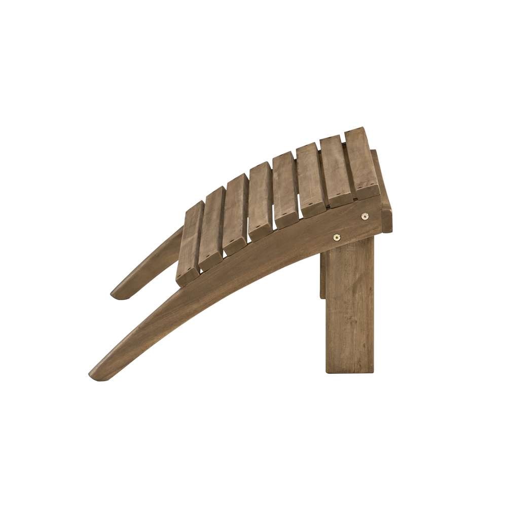 Linon Home Decor - Acorn Adirondack Ottoman - 21151T36-01-KD-U veiw 3