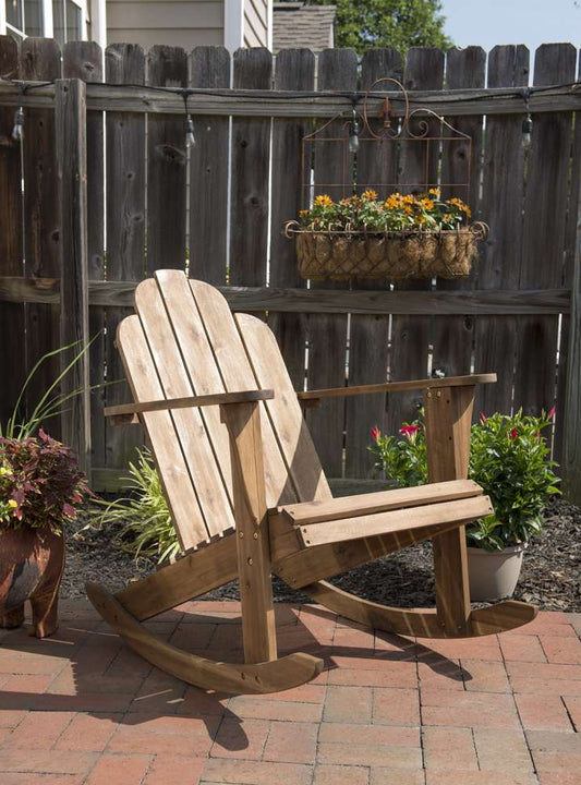 Linon Home Decor - Acorn Adirondack Rocker - 21152T36-01-KD-U veiw 1