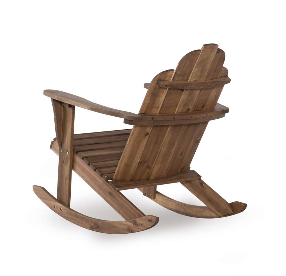 Linon Home Decor - Acorn Adirondack Rocker - 21152T36-01-KD-U veiw 5