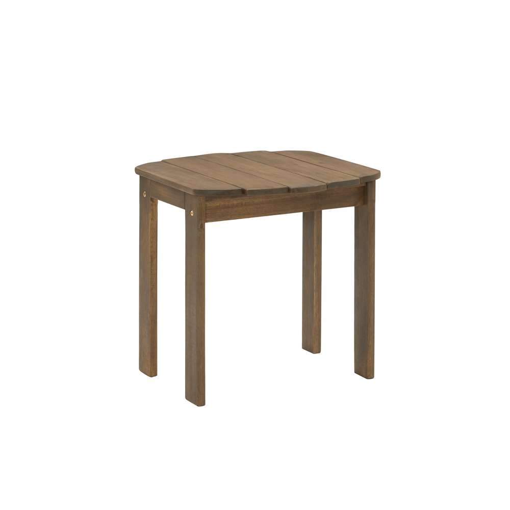 Linon Home Decor - Acorn Finish Adirondack End Table - 20155T36-01-KD-U veiw 1