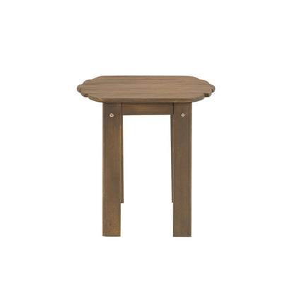 Linon Home Decor - Acorn Finish Adirondack End Table - 20155T36-01-KD-U veiw 3