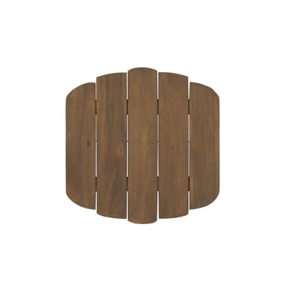 Linon Home Decor - Acorn Finish Adirondack End Table - 20155T36-01-KD-U veiw 4