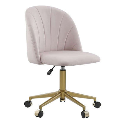 Linon Home Decor - Adalynn Desk Chair Blush Pink - CH301PNK01U veiw 1