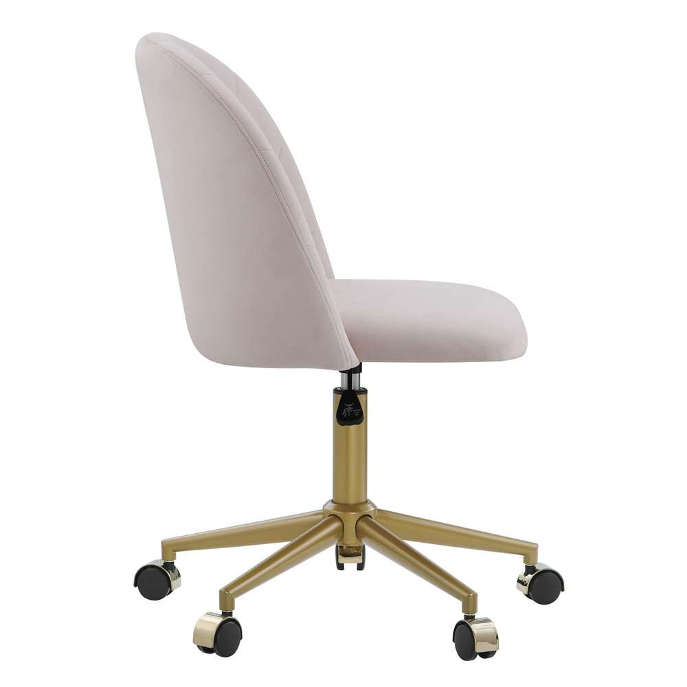 Linon Home Decor - Adalynn Desk Chair Blush Pink - CH301PNK01U veiw 3