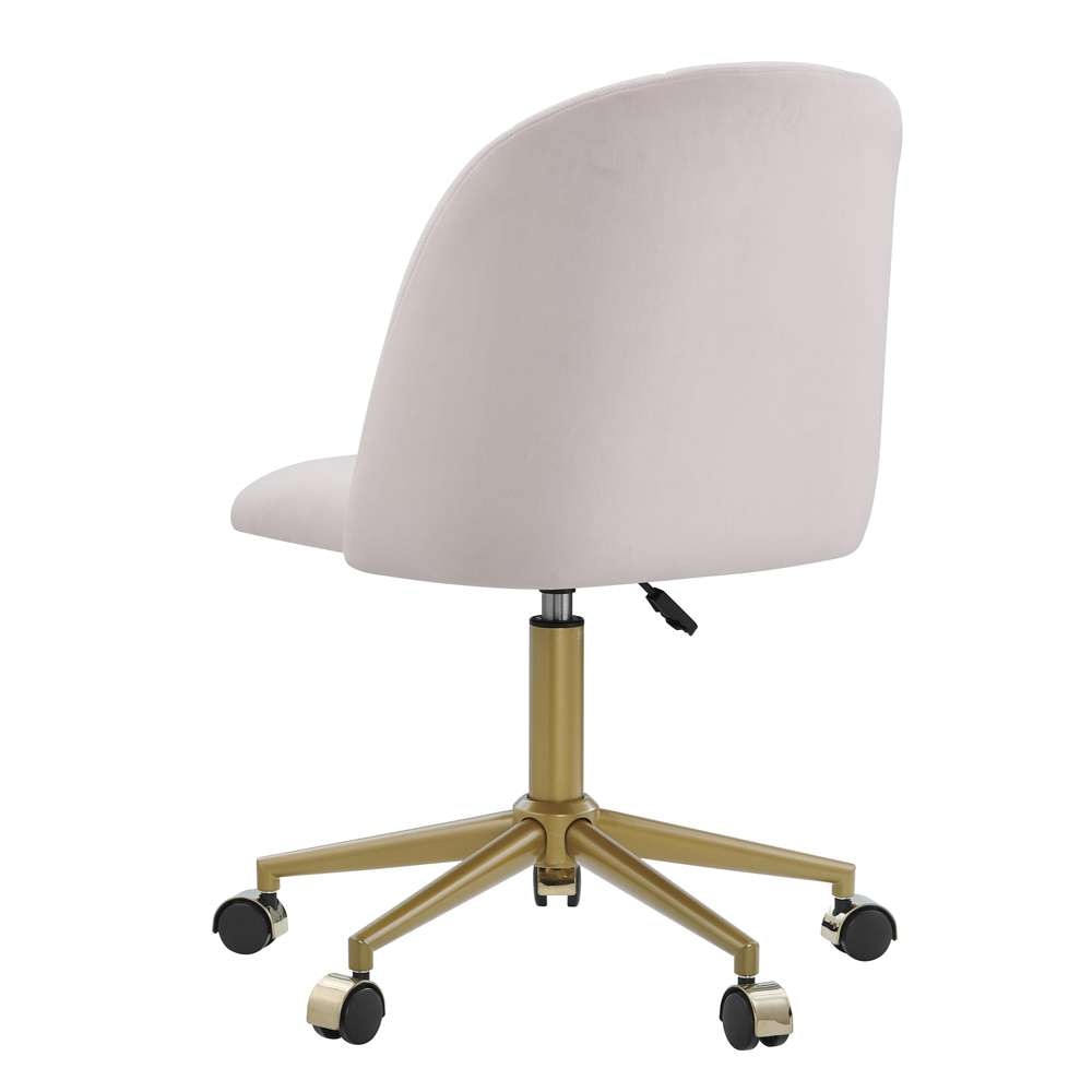 Linon Home Decor - Adalynn Desk Chair Blush Pink - CH301PNK01U veiw 4
