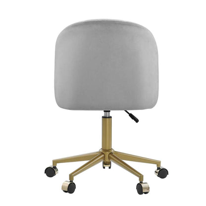 Linon Home Decor - Adalynn Desk Chair Light Gray - CH301GRY01U veiw 5