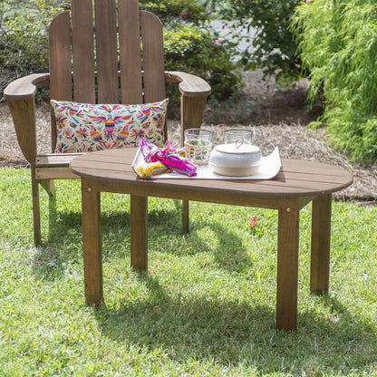 Linon Home Decor - Adirondack Acorn Coffee Table - 20154T36-01-KD-U veiw 5
