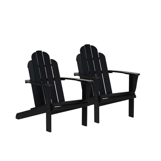 Linon Home Decor - Adirondack Black Chair Set of 2 - OD20BLK01KD2PK view 1