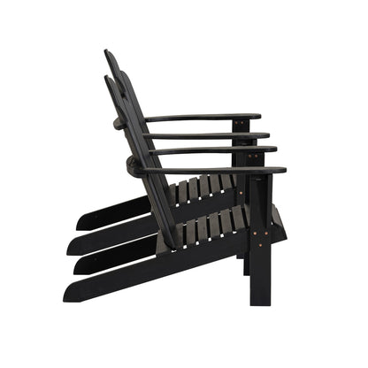 Linon Home Decor - Adirondack Black Chair Set of 2 - OD20BLK01KD2PK view 3