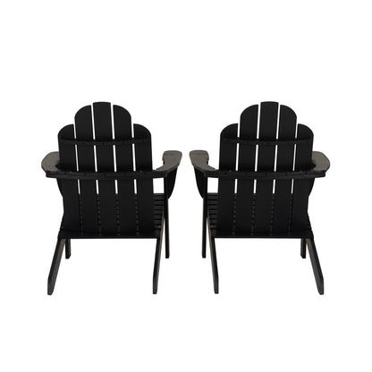 Linon Home Decor - Adirondack Black Chair Set of 2 - OD20BLK01KD2PK view 4